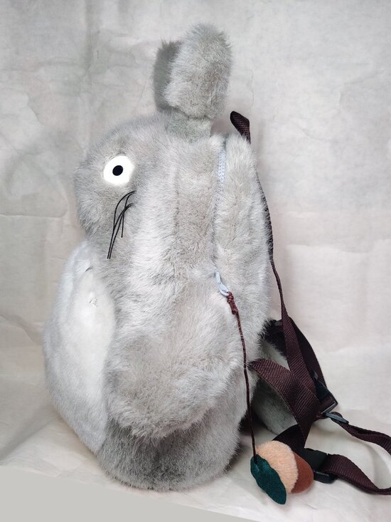Sun Arrow My Neighbor Totoro Plush Backpack Studio Ghibli O-Totoro Acorn Zipper main image 5